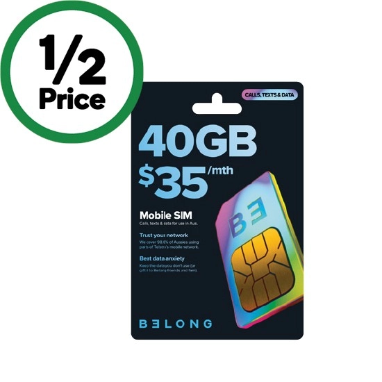 Belong $35 Voice SIM§