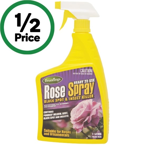 Brunnings Rose Spray Ready To Use 1 Litre