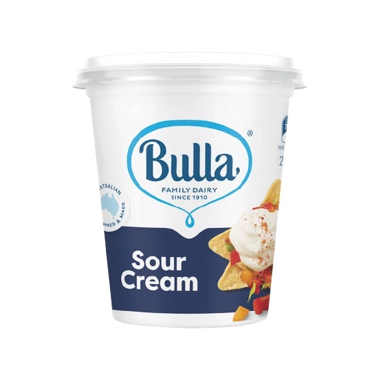 Bulla Sour Cream 200ml – From the Fridge