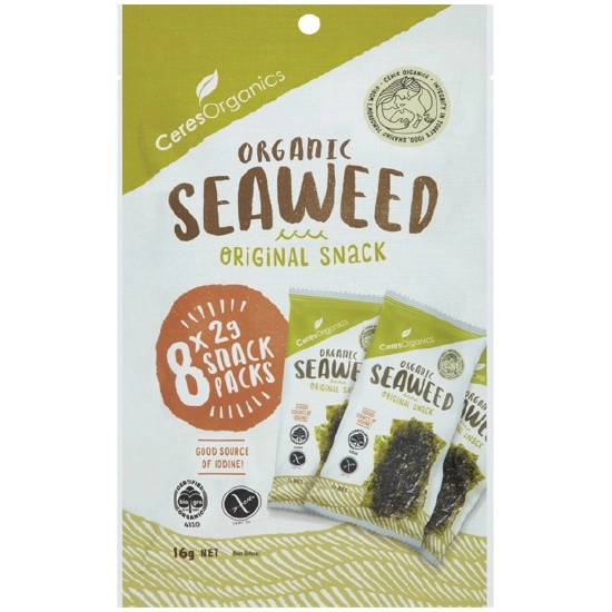 Ceres Organics Seaweed Multipack 8 x 2g – From the Health Food Aisle