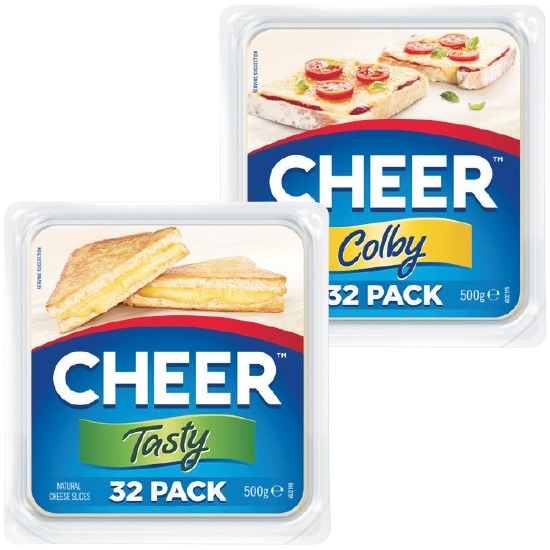 Cheer Sliced Cheese 500g