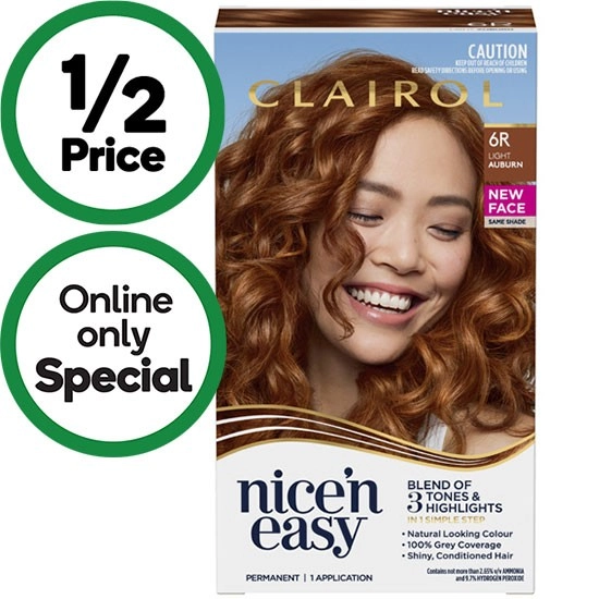 Clairol Nice'n Easy Permanent Hair Colour