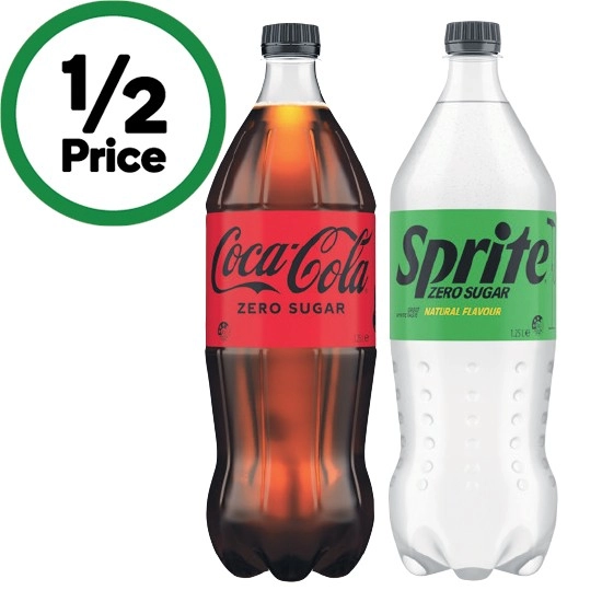 Coca-Cola Soft Drink Varieties 1.25 Litre