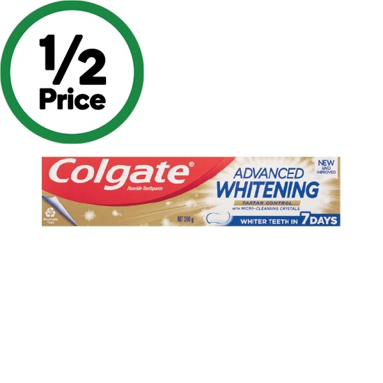 Colgate Tartar Control Whitening Toothpaste 200g