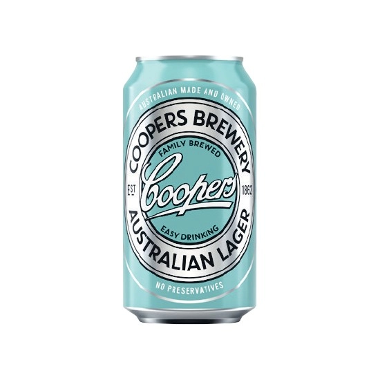 Coopers Australian Lager Cans 6x375ml