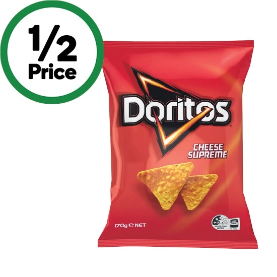 Doritos Corn Chips Share Pack 150-170g