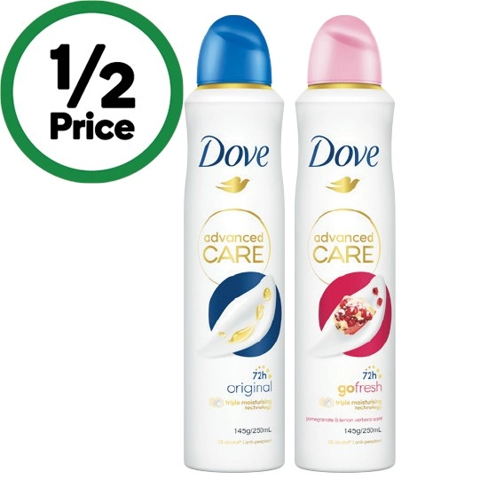 Dove Advanced Care Antiperspirant Deodorant 250ml