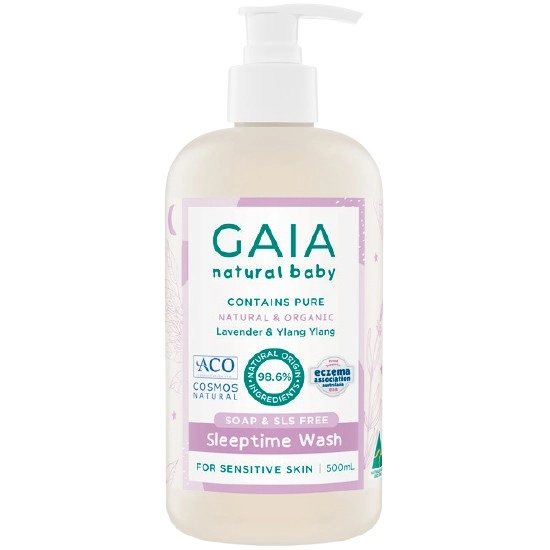 Gaia Natural Baby Bath Wash 500ml