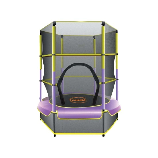 Kahuna Mini 4.5ft Trampoline – Yellow Purple