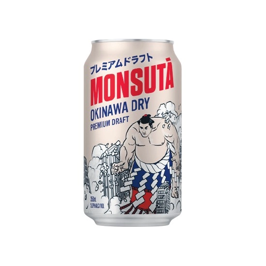 Monsuta Okinawa Lager Cans 24x350ml