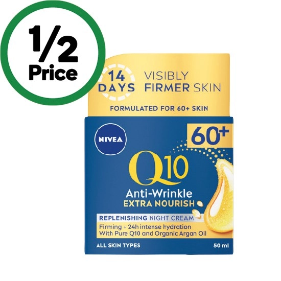 Nivea Q10 Anti Wrinkle Mature Night Cream 50ml