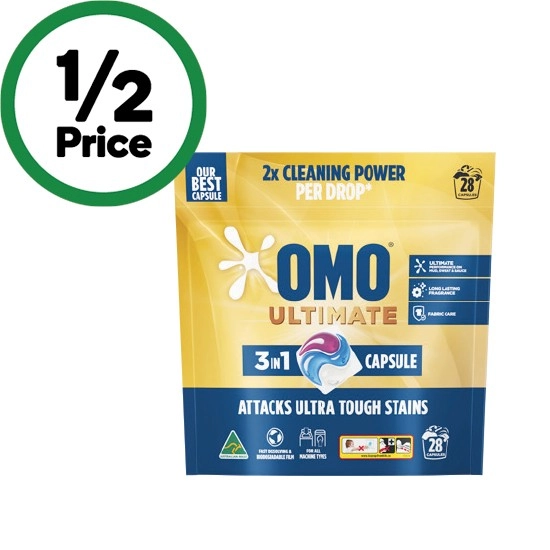 OMO Ultimate Laundry Capsules Pk 28