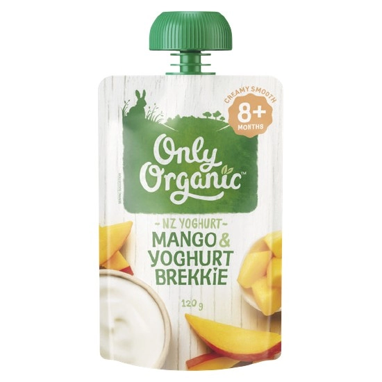 Only Organic Baby Food Pouch 120g