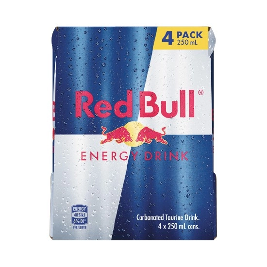 Red Bull Energy Drink 4 x 250ml