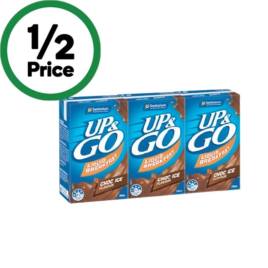 Sanitarium Up & Go Liquid Breakfast 3 x 250ml