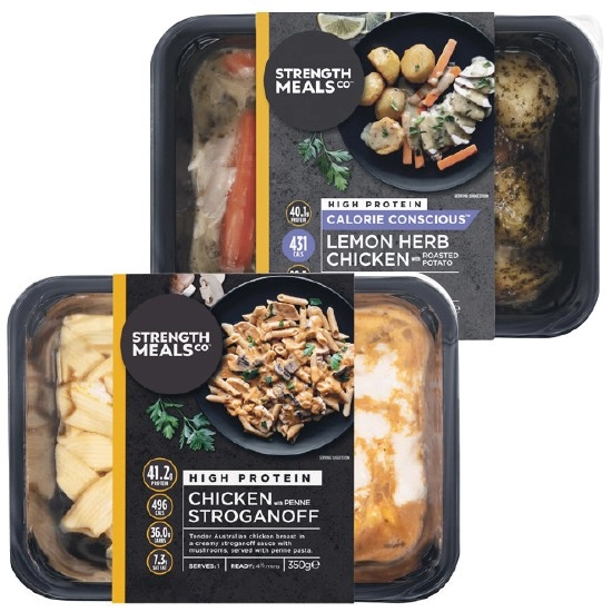 Strength Meals Co Ready Meals 350g – From the Fridge