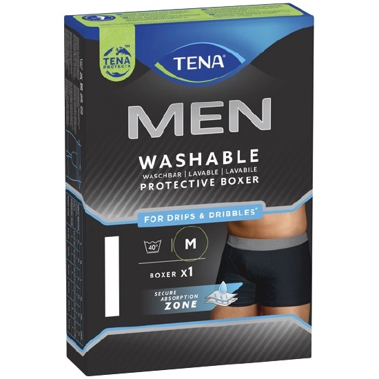 Tena Washable Men's Boxer Medium Pk 1