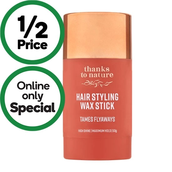 Thanks To Nature Hair Wax Stick 50g