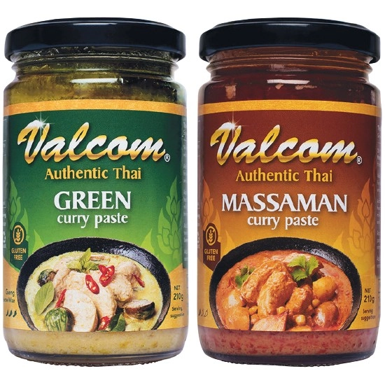 Valcom Curry Paste 210-240g