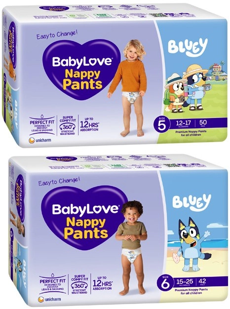 BabyLove Jumbo Nappy Pants 42 Pack-56 Pack