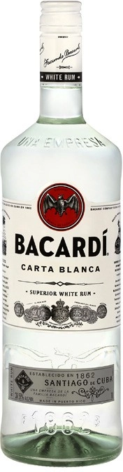 Bacardi Superior Rum 1 Litre