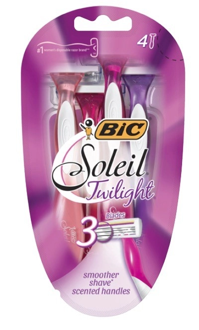 Bic Soleil Twilight Lavender Razor 4 Pack