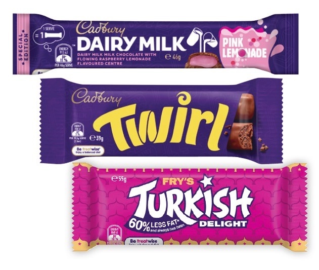 Cadbury Chocolate Bar 30g-55g