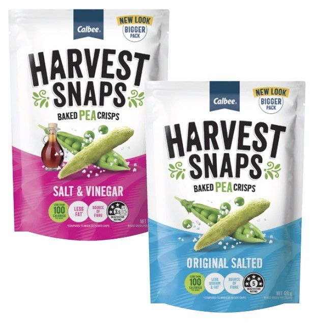 Calbee Harvest Snaps 120g