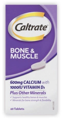 Caltrate Bone & Muscle Health Tablets 60 Pack