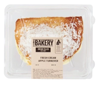 Coles Bakery Apple or Banoffee Turnover