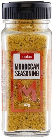 Coles Moroccan Seasoning 62g