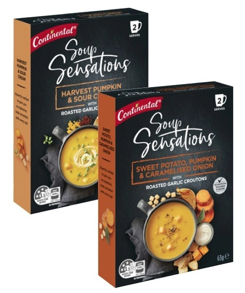 Continental Soup Sensations 2 Serve 40g-70g