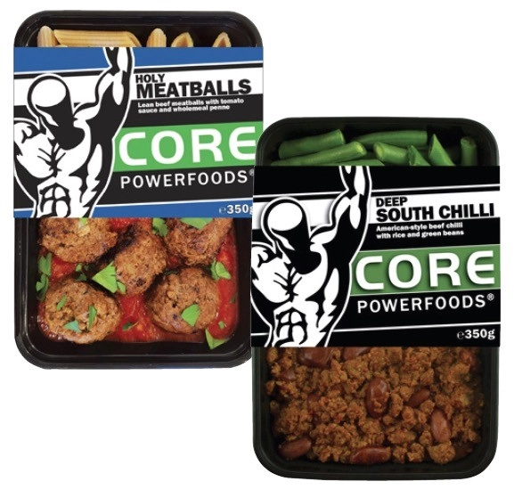 Core Powerfoods Frozen Meal 350g