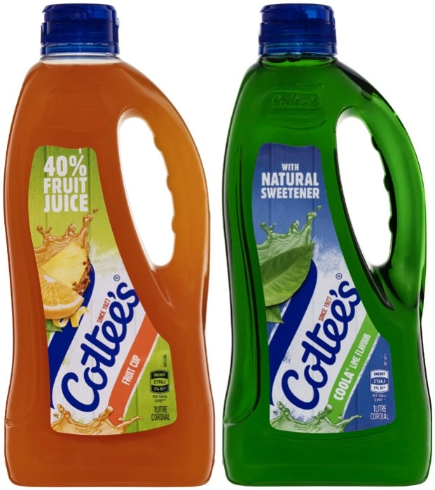 Cottee's Cordial 1 Litre