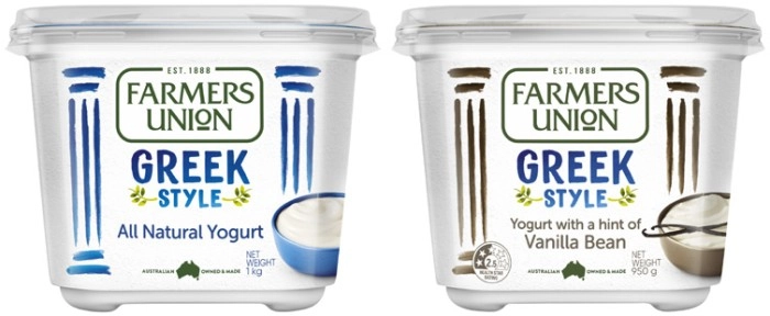 Farmers Union Greek Style Yoghurt 950g-1kg