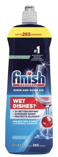 Finish Rinse and Shine Aid 800mL