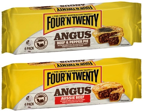 Four'N Twenty Angus Beef Pies 4 Pack 700g