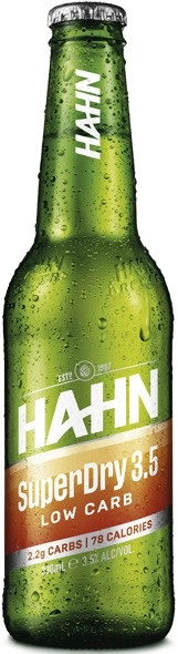 Hahn Super Dry 3.5 Bottles 24x375mL