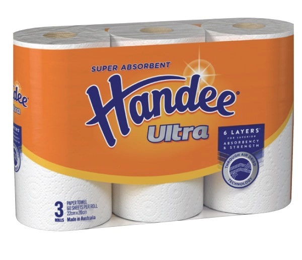 Handee Ultra Paper Towel 3 Pack