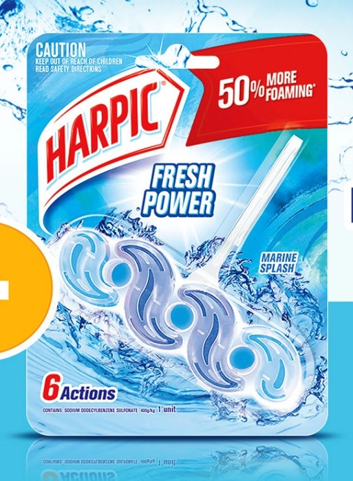 Harpic Fresh Power In The Bowl Toilet Cleaner 39g