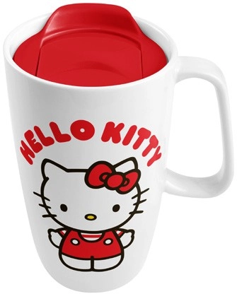 Hello Kitty Ceramic Travel Mug