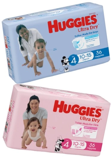 Huggies Ultra Dry Bulk Nappies 30 Pack-54 Pack