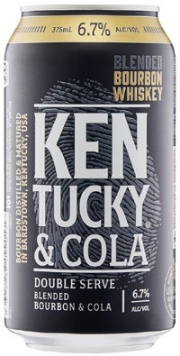 Kentucky Bourbon Double Serve & Cola Cans 10x375mL