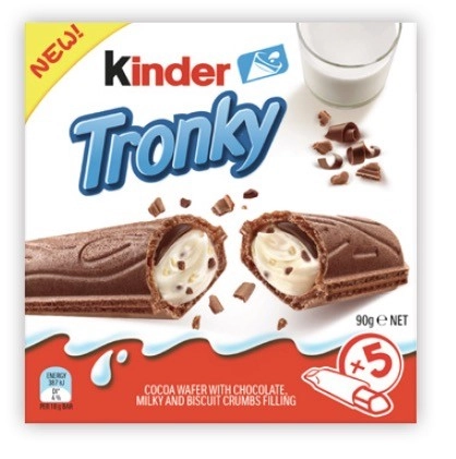 Kinder Tronky Multipack Biscuit Bars 90g