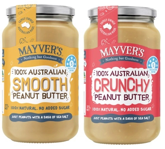 Mayver's Peanut Butter 375g