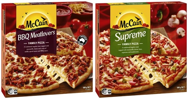 McCain Family Pizza 490g-500g