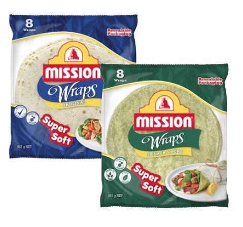 Mission Wraps 8 Pack 567g