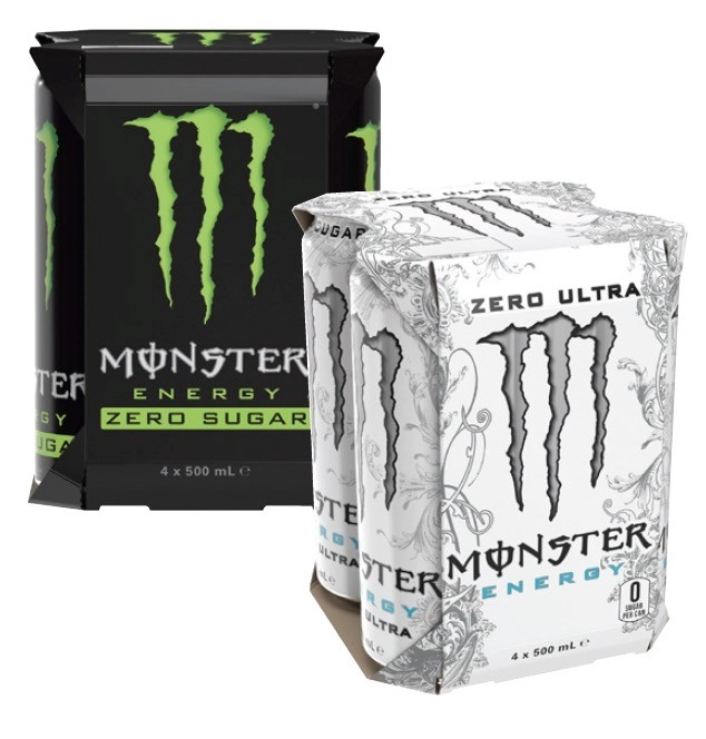 Monster Energy Drink 4x500mL