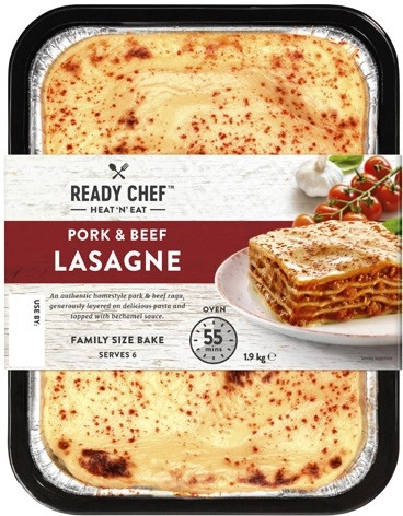 Ready Chef Lasagne 1.9kg