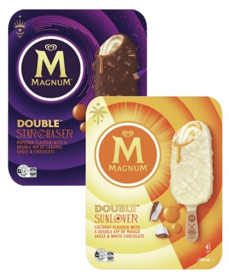 Streets Magnum Double 4 Pack 340mL